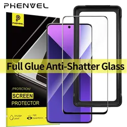 3D Protective Glass For Xiaomi Redmi Note 13 Pro Plus Full Glue Screen Protector For Note13 Pro+ Anti Shatter Tempered Film