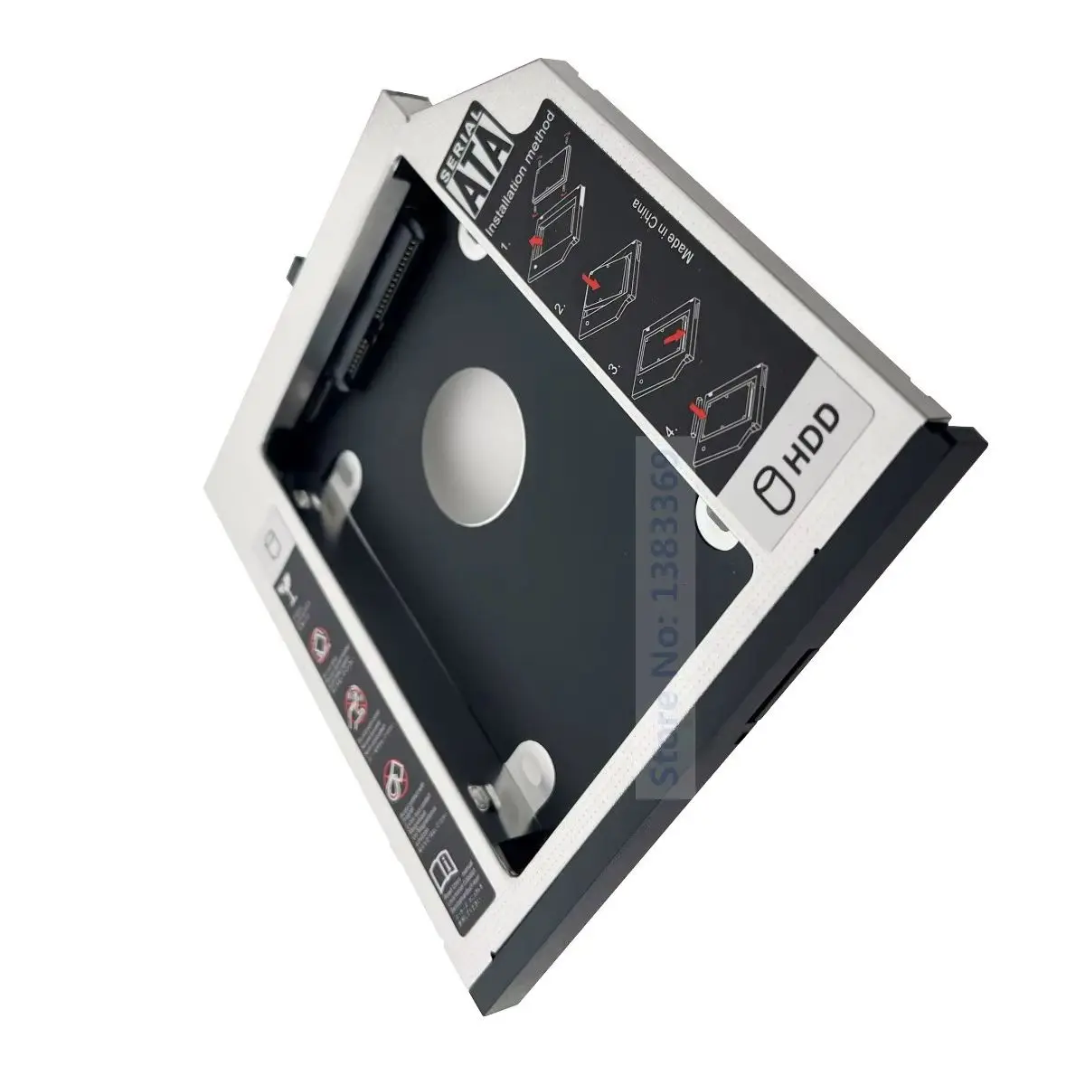 suporte-caddy-para-2º-hdd-de-25-polegadas-127mm-para-baia-Optica-de-lenovo-thinkpad-t420-t420i-t430-t430i-w510-w520-w530-r400-r500