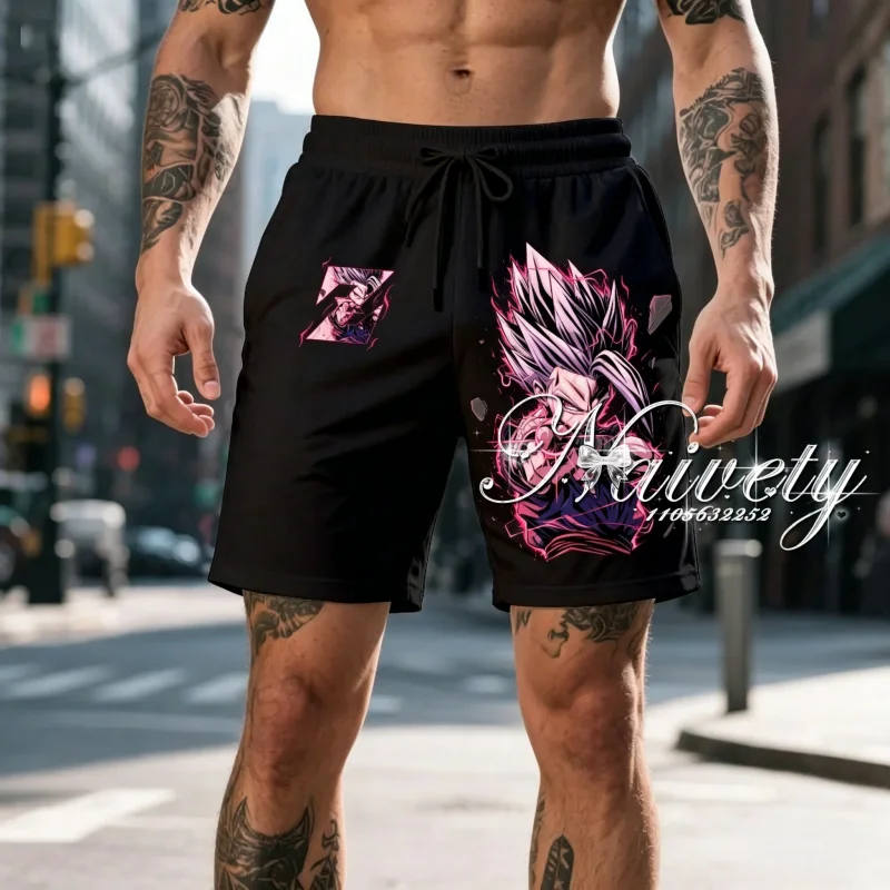 Dragon Ball Beast Gohan Print Schnelltrocknende Shorts 2026 Sommer Neu Übergröße Atmungsaktive Basketball-Shorts für Erwachsene Kinder Y2k