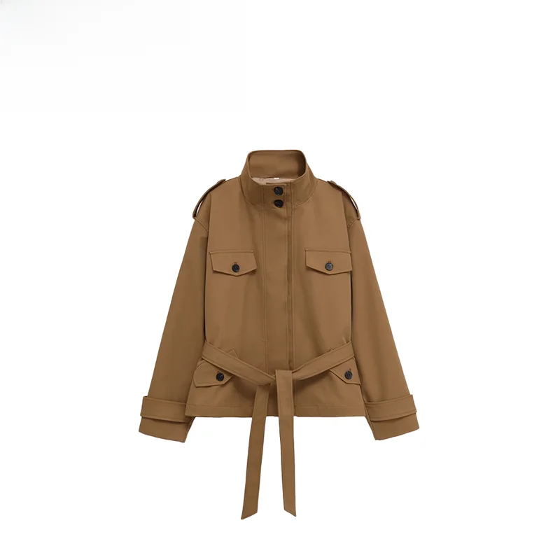 

Faionable Versatile ZR Women's Autumn New Arrival Windbreaker Jaet 53208888 Polyester Fiber Ladies Premium Quali