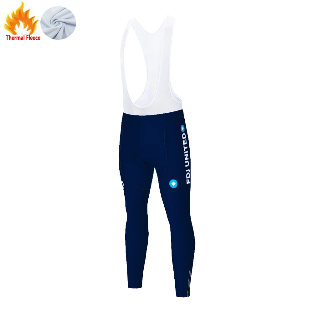 2026 Fdj Pantaloni Da Ciclismo In Pile Pantaloni Invernali Da Uomo шта Utan муж...........е Pantalon Cyclisme Homme Hiver Pantalones Mtb Onderлош