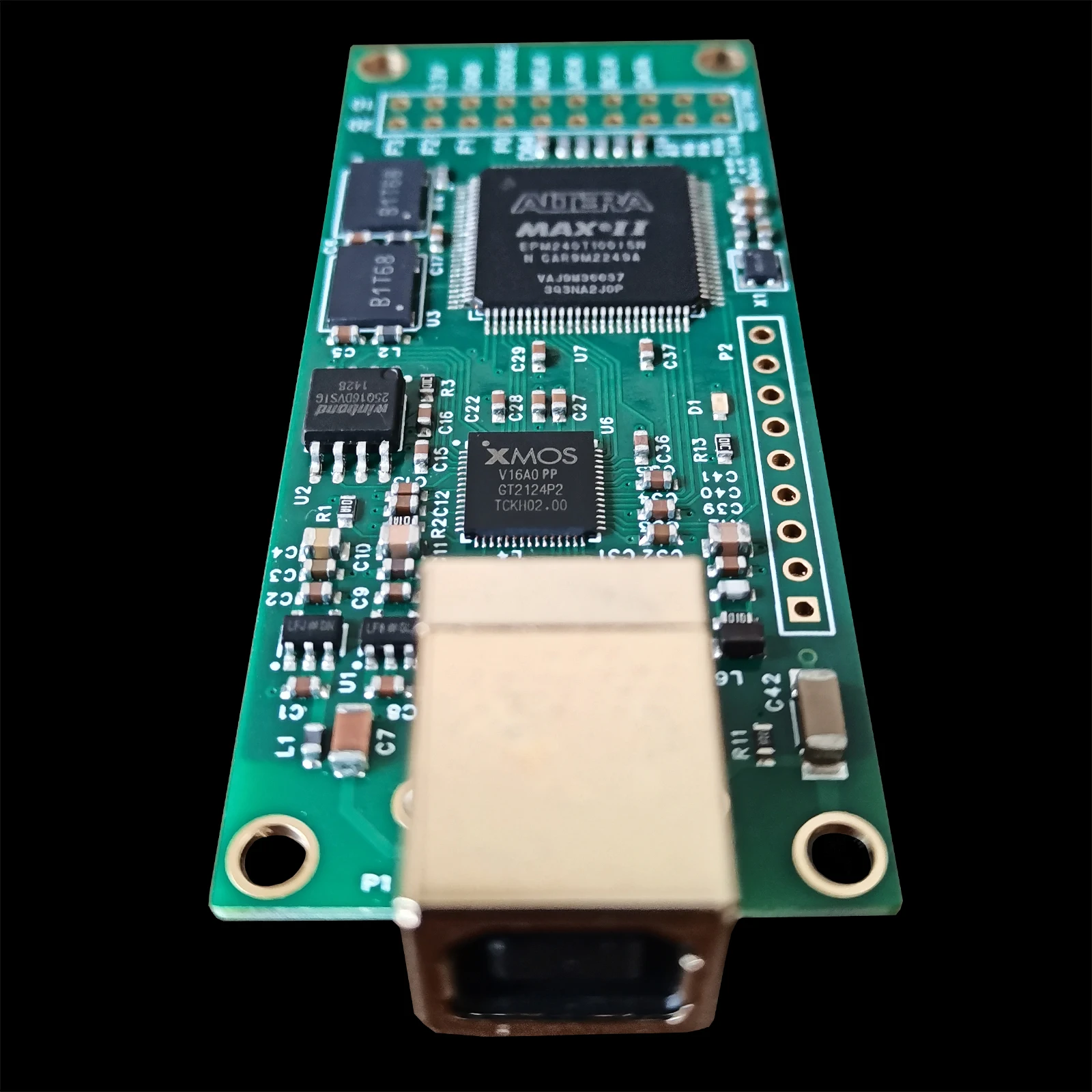 XMOS XU316 USB digital interface I2S/IIS MQA compatible with Amanero DSD512/PCM768
