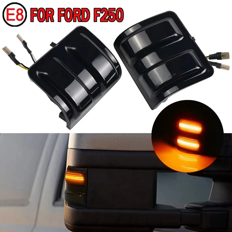 Dynamic Turn Signal Light Dual Color Daytime Indicator Light For Ford F250 F350 F450 08-16