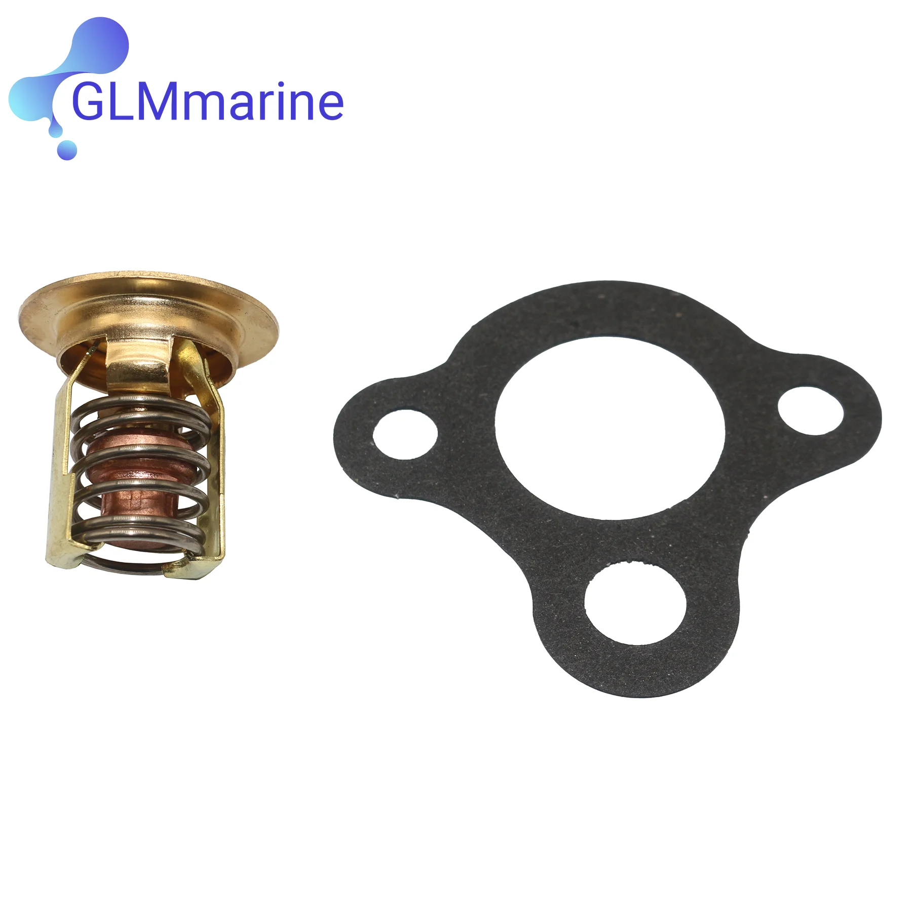

59078Q3 Комплект термостата с прокладкой 140г. ° F / 60 ° C для моделей Mercruiser Stern Drive 2,5 3,0 л 120 140 л GM линейный 4 и 6 цилиндров