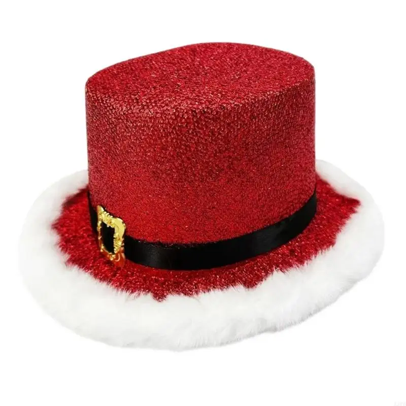 قبعات سانتا باللون الأحمر والأخضر للمهرجانات، قبعات قابلة للتعديل للعطلات قابلة للتنفس #3