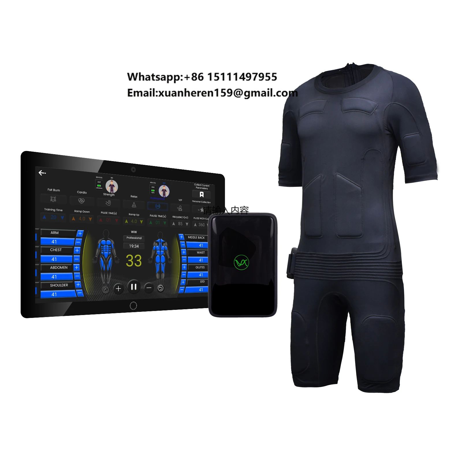 

Bodytech 2026 New Arrival 1:1 Wireless EMS Dry Suit Full Body Muscle Stimulator Fitness Machine for Gym/Studio/Personal Traine