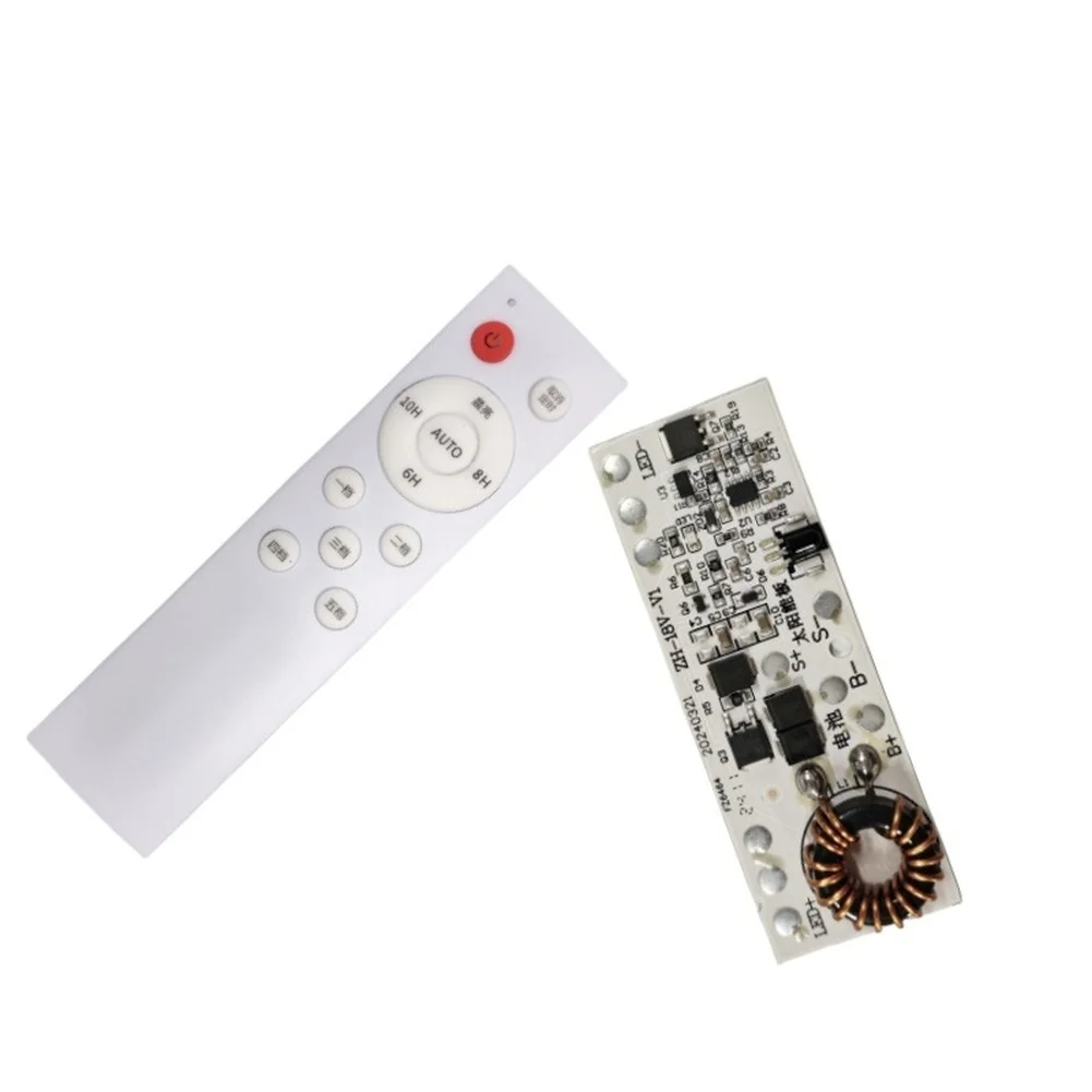 For MPPT Solar Light Controller 18V Input with Remote for Street Lights Multi Level Brightness for 3 2V Battery
