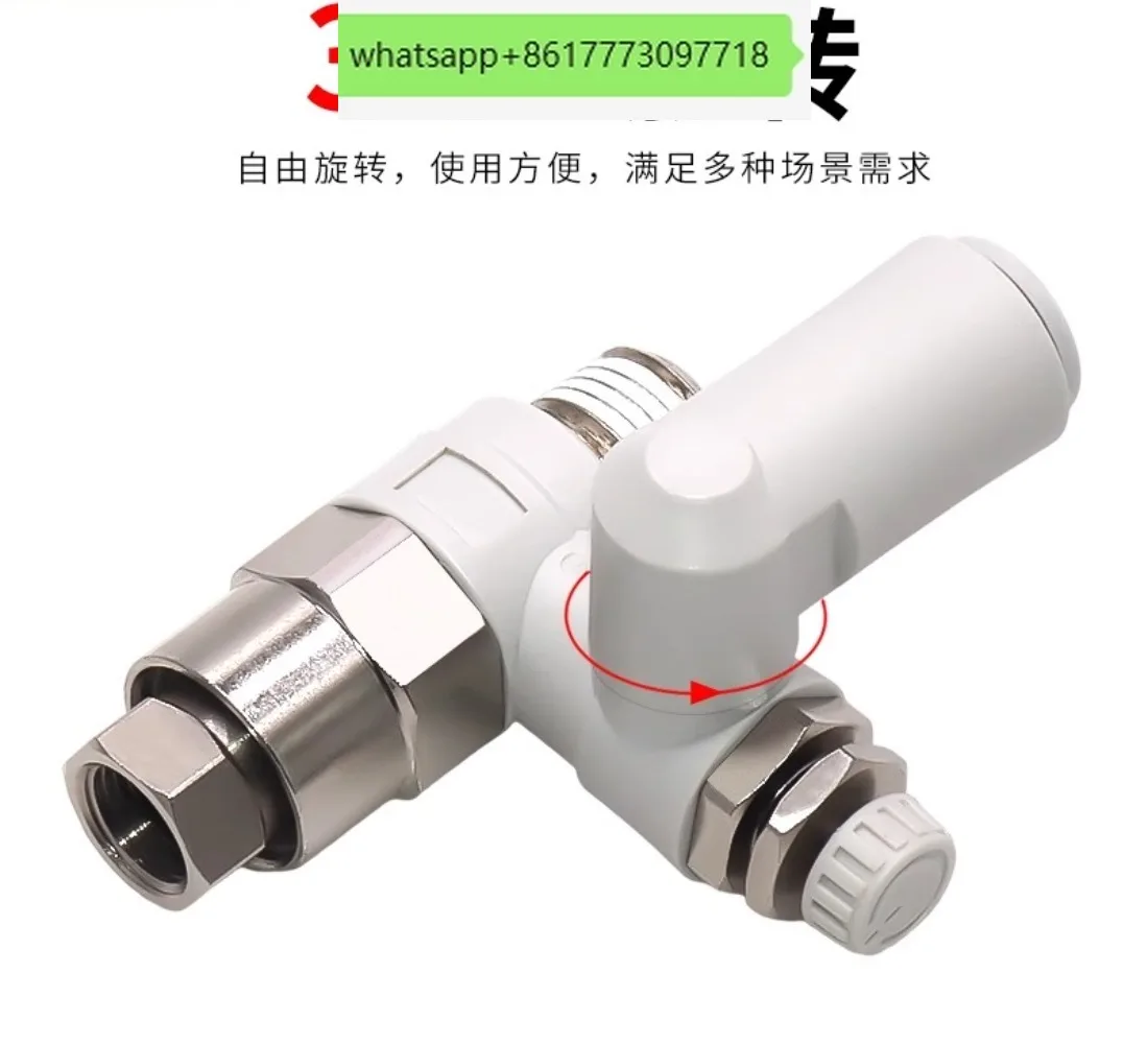 SMC type pilot operated check valve universal speed control valve check valve ASP330F/430F/530-01/02 -08