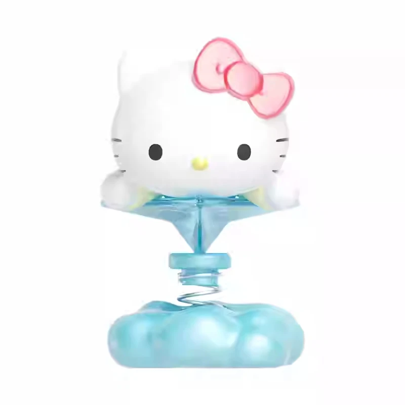 Sanrio Dream Spring Rocking Blind Box Ornament niedliche Cartoon Tischdekoration Mädchen Herz Schönheit Geschenk Kuromi Cinnamoroll Melodie