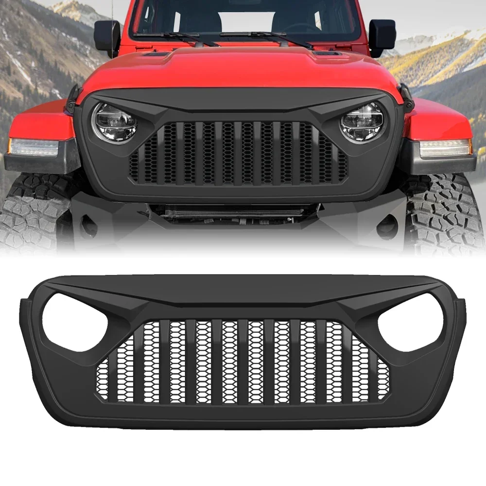 US STOCK Grille For jeep wrangler jl accessories/ 2018-2021 Jeep Gladiator JT 2018-2021 customcustom