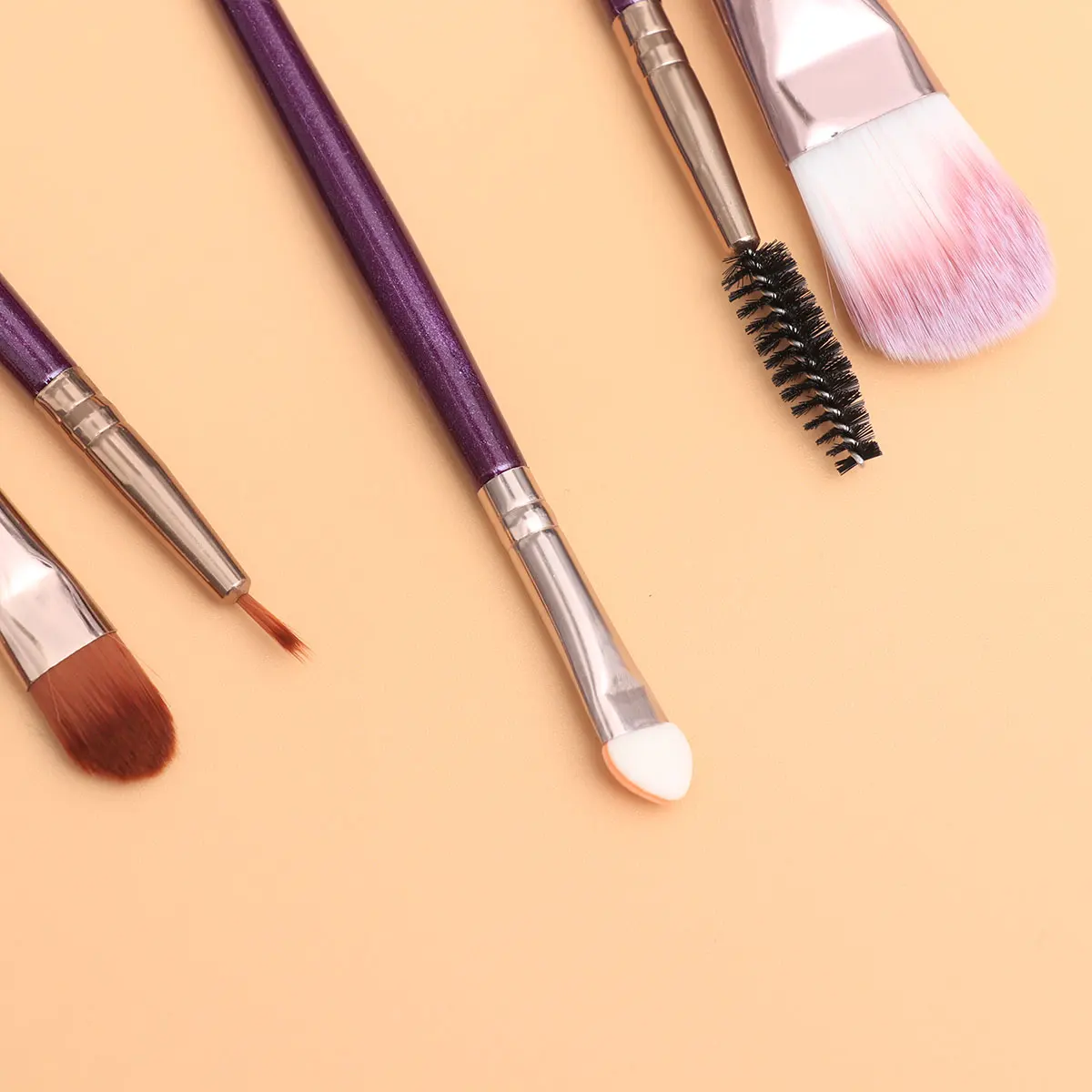 

15pcs Makeup Brush Set Professional Face Kit Makeup Tool Toiletry Kit Tool Plastic Handle Nylon Bristles Blush