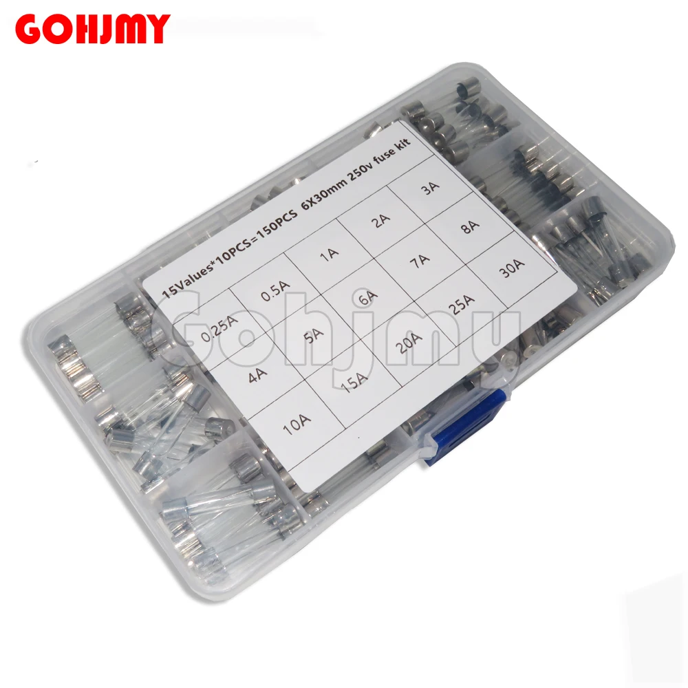 15 Value*10Pcs 6X30…