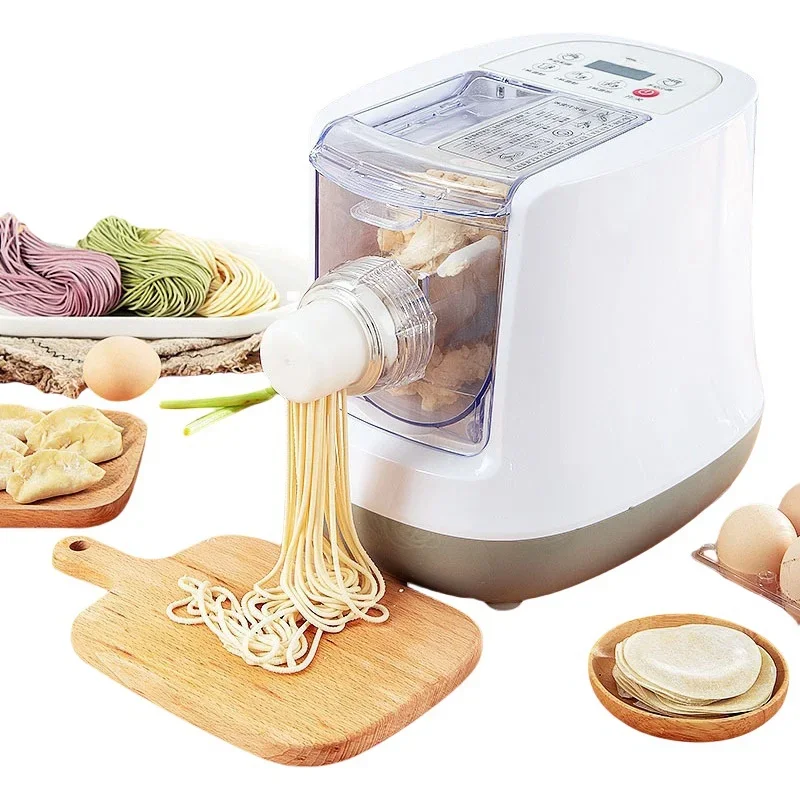 Household Automatic Electric Noodle Machine  Kitchen Tools Dumpling Pasta Machine Vegetable Noodle Machine