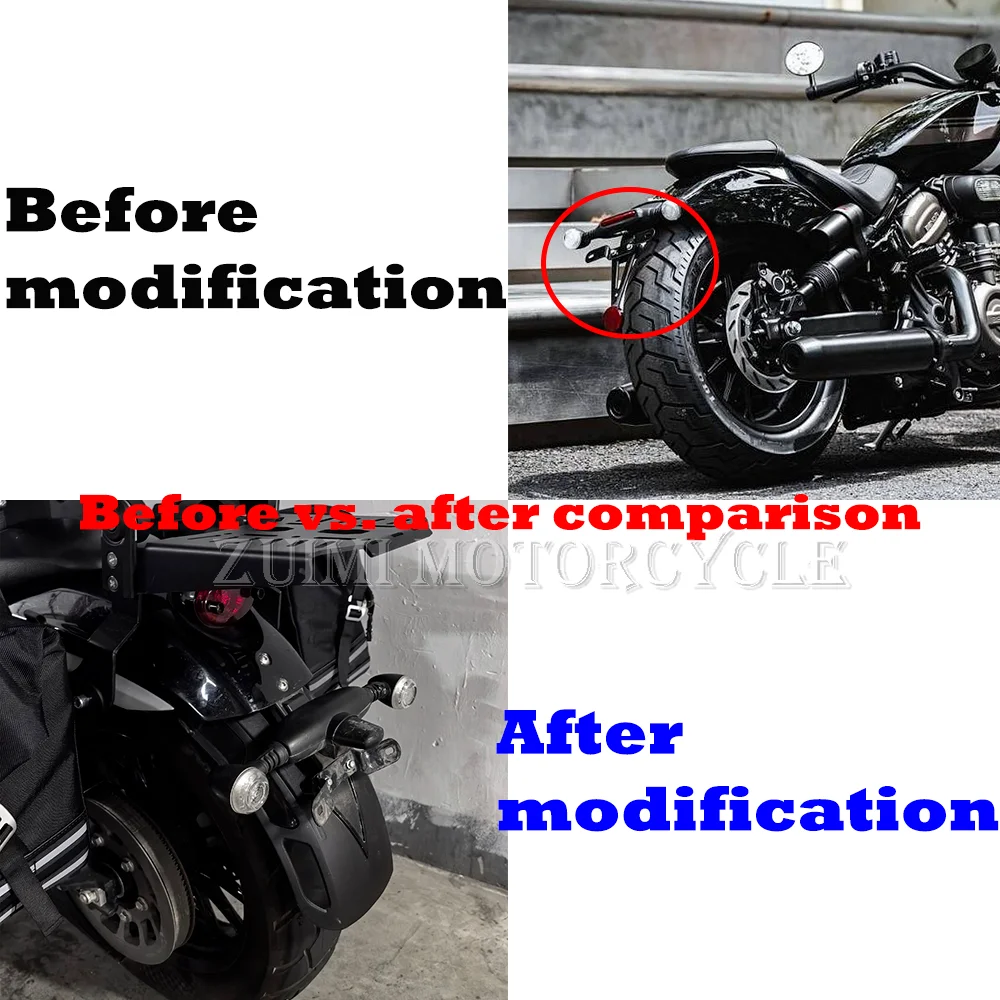 For Benda Rock 707/EC/Pro/Ultra new mudguard modification, extended rear mudguard, durable, non-destructive installation.