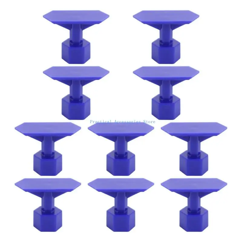 

U75E 10Pcs Dent Repair Tool Puller Tabs Auto Maintenance Tool Dent Removal Tool Tabs Dent Removal Pulling Tab