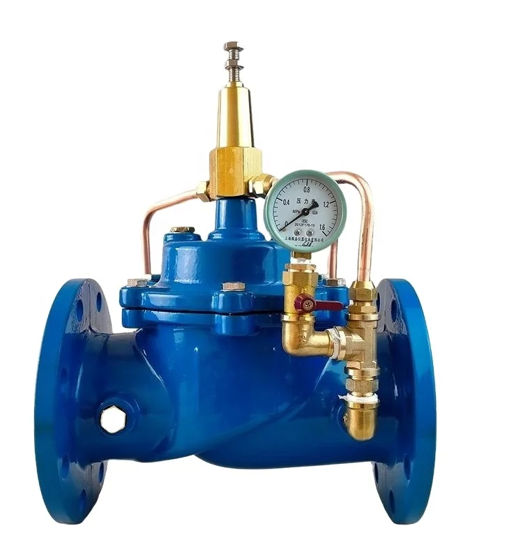 

Ductile Iron Cast Iron Customization 8in 500x Pressure Relief/Reducing Valve Hydraulic Control Valve Water DN200