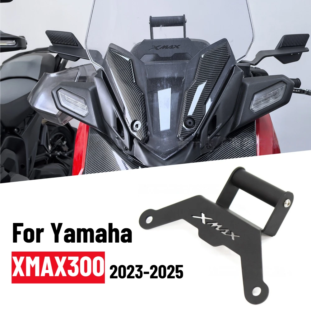 

GPS Bracket For Yamaha XMAX300 XMAX 300 2023-2025 Motorcycle GPS Navigation Bracket XMAX-300 Phone Mount Accessories
