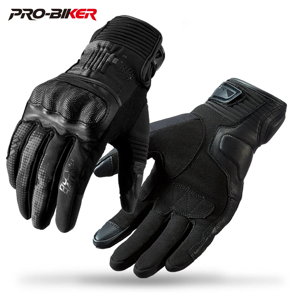

DUHAN Motocykl Gloves Man Wearable Guantes Para Motos Perspire Biker Gloves Non-slip Thickening Guantes Motociclista Hombre