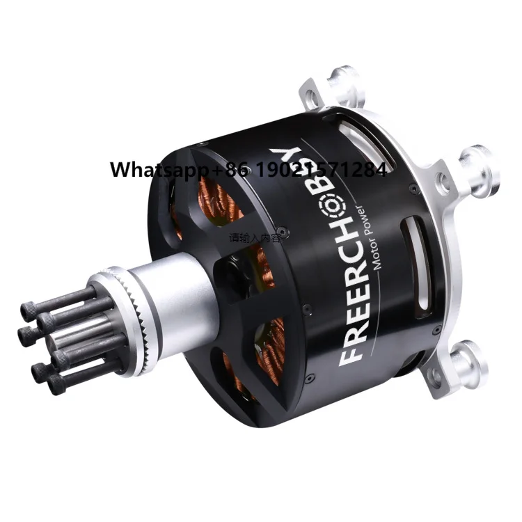 

Freerchobby 15KW MP12090 80KV Brushless Motor for Electric Go-kart Vehicle Motorcycle Boat