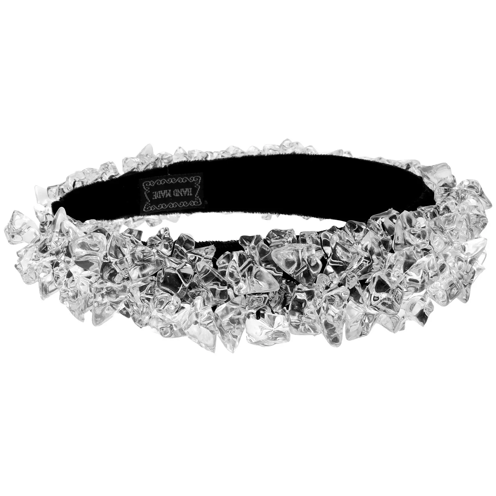 

Ice Cube Hair Band Wide Headband European Baroque Style Party Spa Headband Women Hair Accessories Women Headbands
