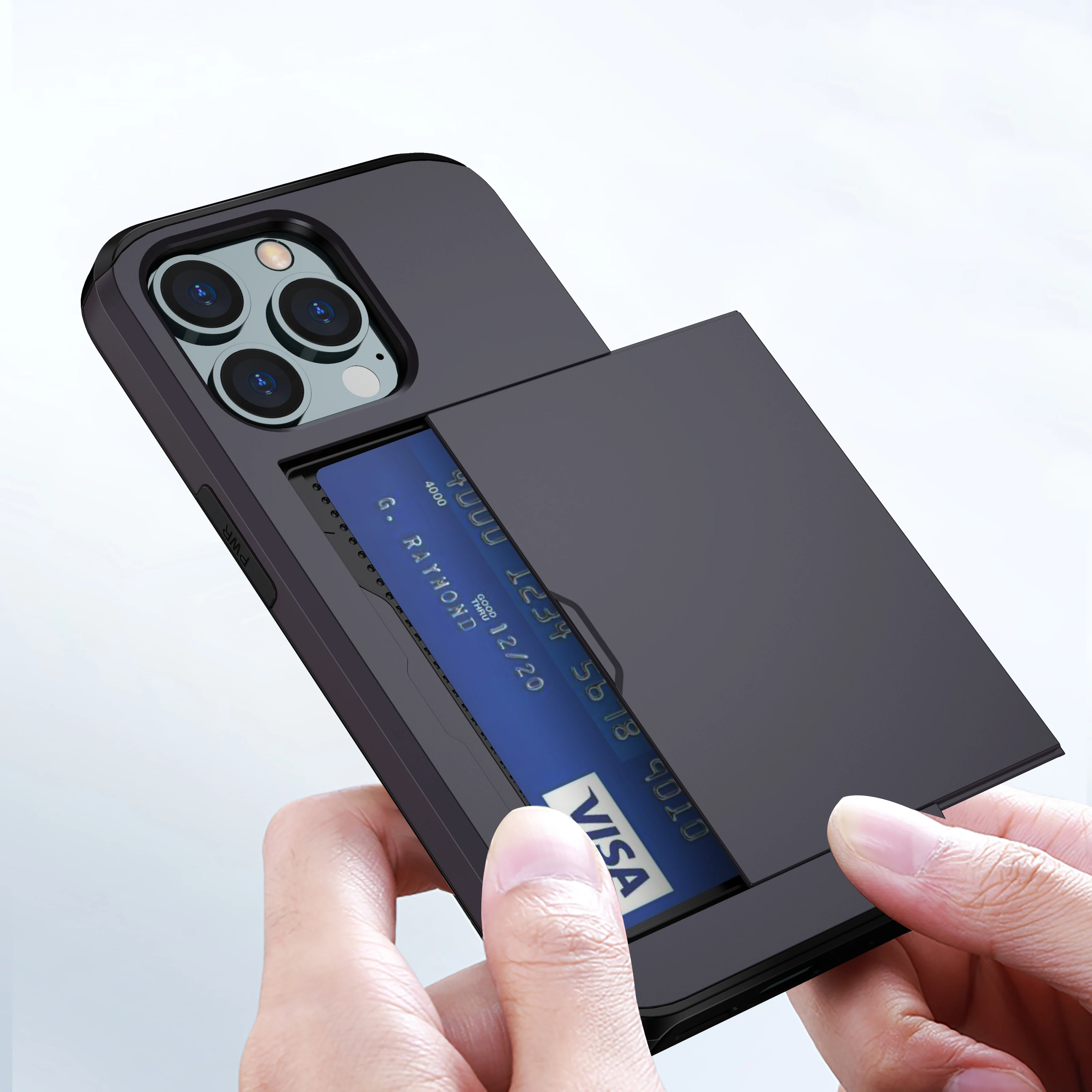 Case For iPhone 17 16 Pro Max 17e 15 14 13 12 11 Wallet Card