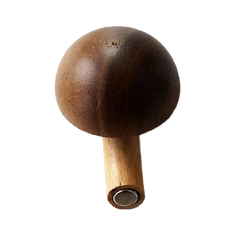 Dimensional Mushroom Shape Creative Refrigerator Magnet Exquisite Workmanship Metal Surfaces Mushroom Wood And Magnet