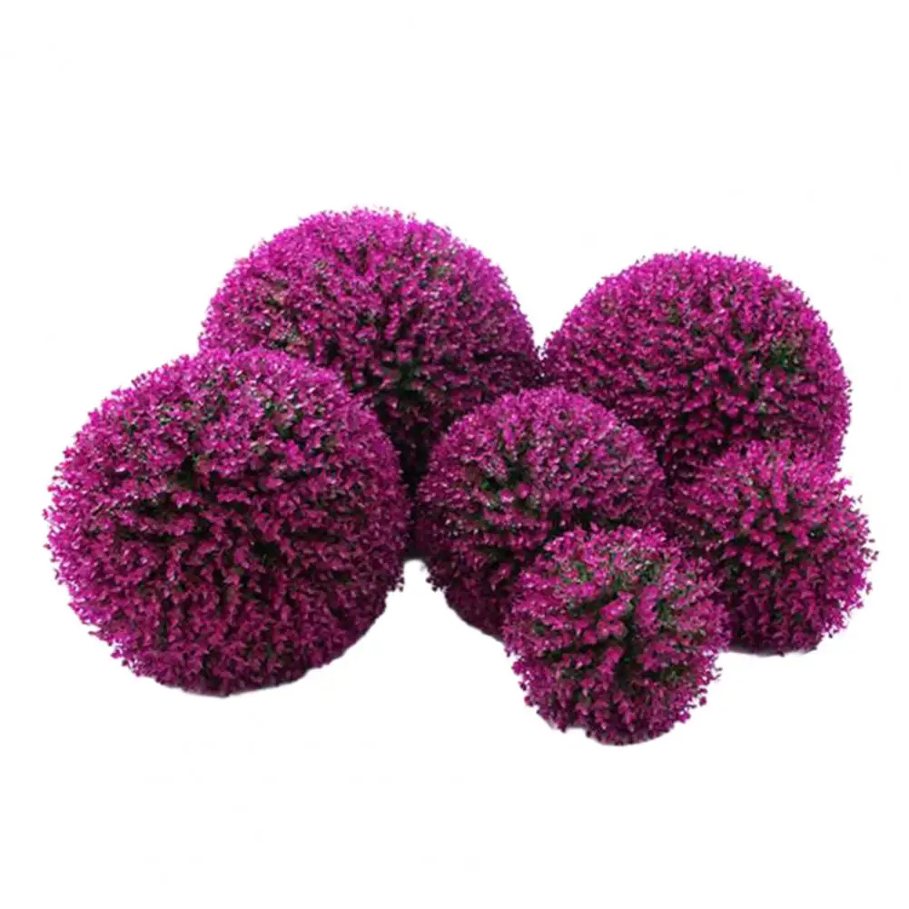 Artificial Grass Ball Fade-resistant Artificial Plant Ball for Garden Lawn decoración de habitación