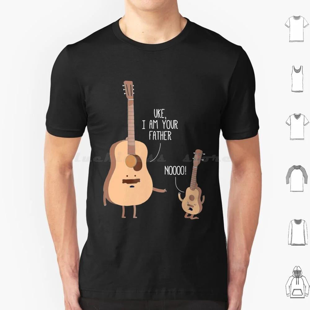 

Футболка Uke I Am Your Father, Мужская/Женская/детская музыкальная футболка для укулеле, гитары, 6xl