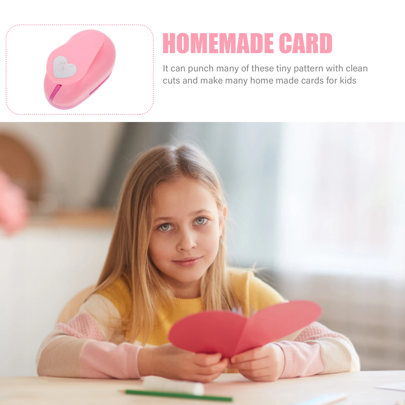 

Paper Puncher Diy Craft Hole Punch Scrapbooking Card Making Tool Handmade Art Accessory For Kids Creative Projects