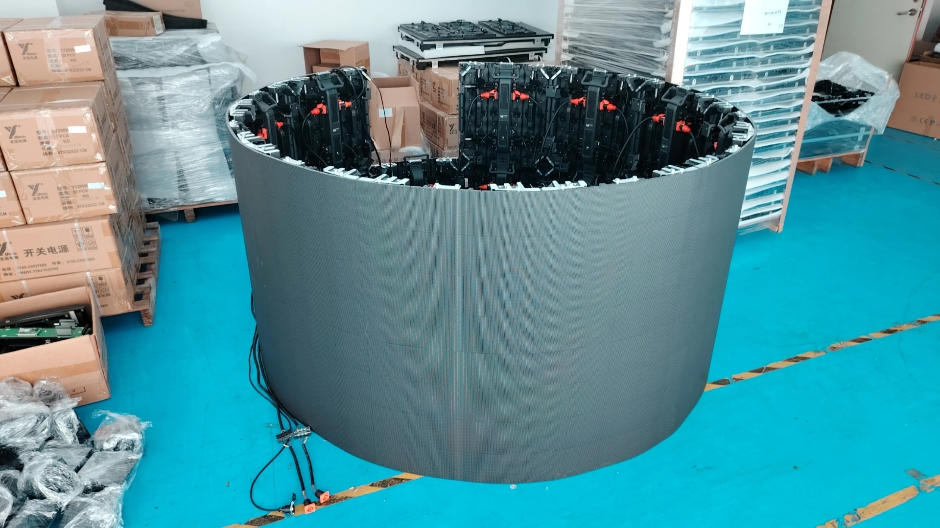 P3.91 Flexible LED Display A5s Card Bendable Indoor Rental Panel for Stage Wholesale