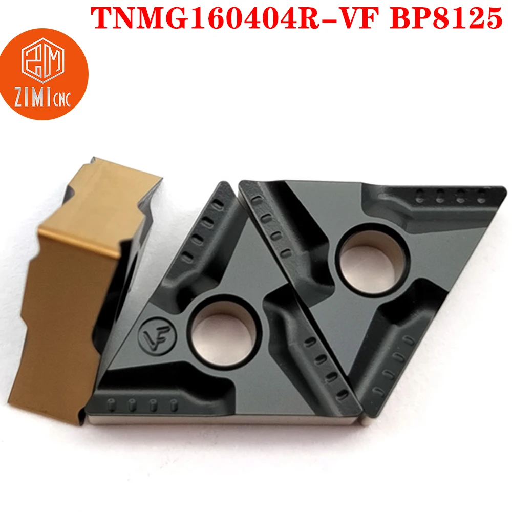 TNMG160404R-VF BP8125 TNMG Turning Insert Tool Carbide Insert Blade For Stainless Steel cutting CNC Cutter Lathe Metal Tool