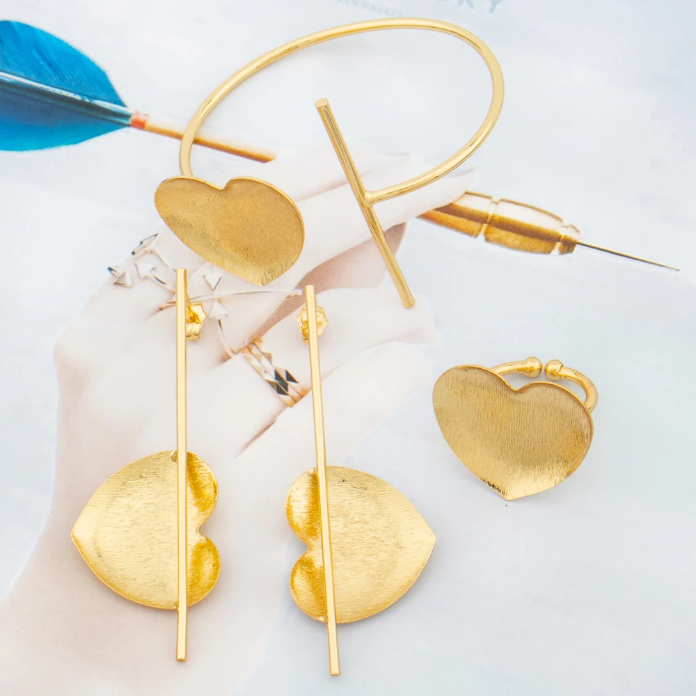 YM Gold-Plated Jewelry Set 7