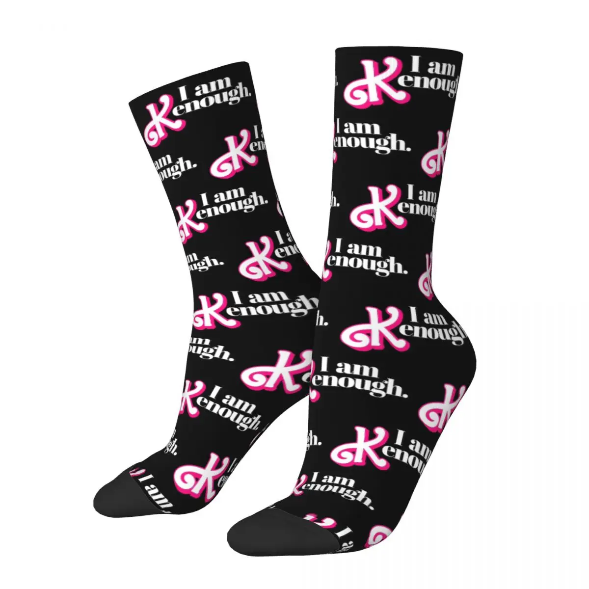 I Am Kenough Ryan Gosling Socks for Girls Super Soft Fashion Socks Harajuku Merchandise Middle Tube Stockings Suprise Gift Idea