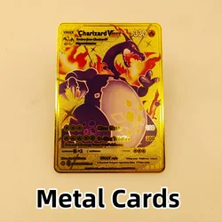 Ptcg Metaal Gouden Kaarten Vstar Vmax Ex Gxbulbasaur Charmander Squirtle Meowth Jigglypuff Charizard Blastoise Kabutops Mewtwo