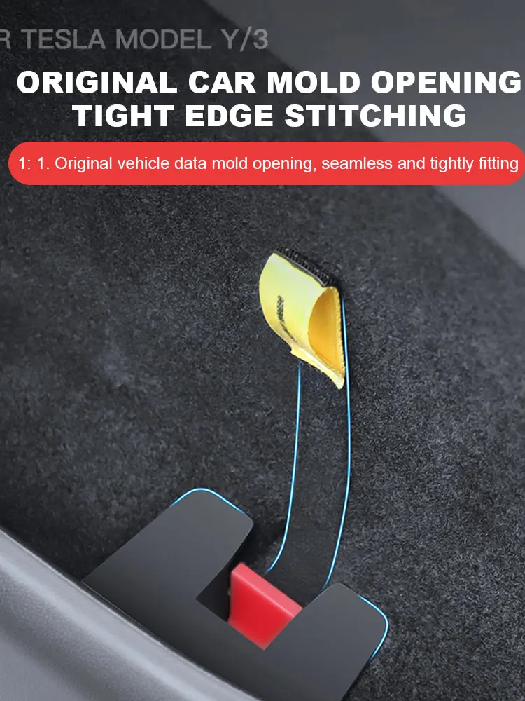 Car Door Emergency Handle Extended Manual Door Release Back Door Release Handle Emergency Safety Pull Rope for Tesla Model Y