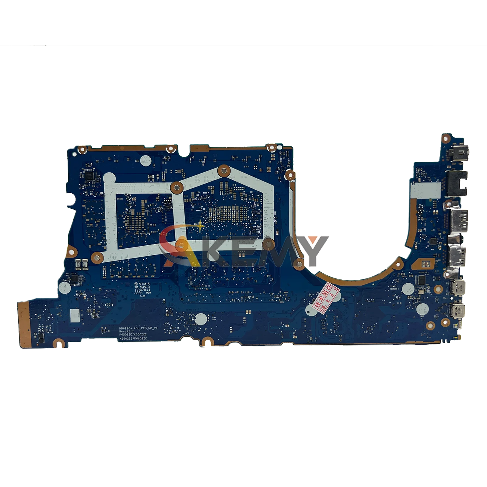 ASUS TUF 게이밍 K6502Z K6502ZE K6502ZC 메인보드용 K6502ZC 노트북 마더보드 (12세대 i5 i7 i9 CPU 탑재) 100% 테스트 완료, 빠른 배송