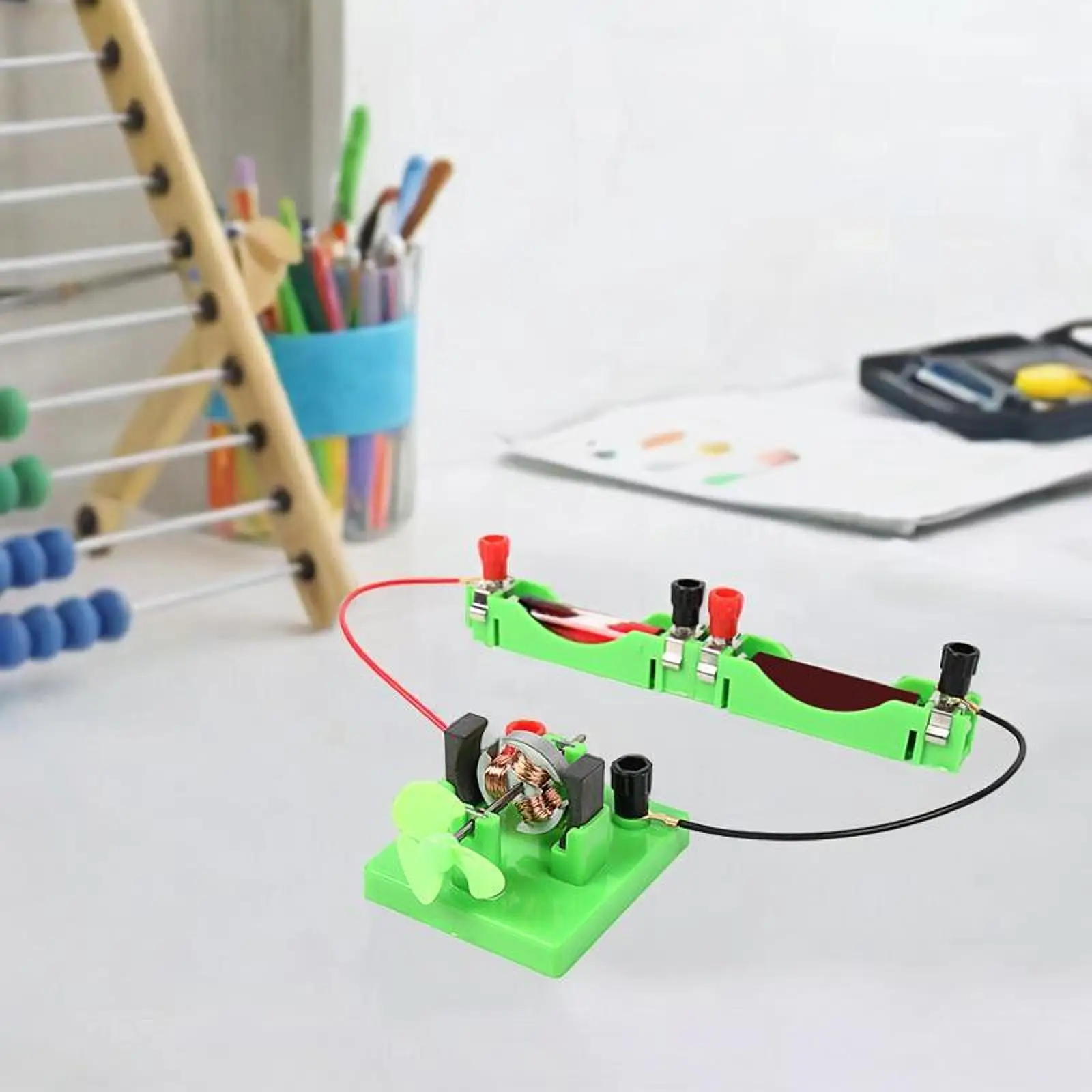 Kit de experimentos de modelo de motor de CC DIY para aprendizaje STEM en la escuela secundaria