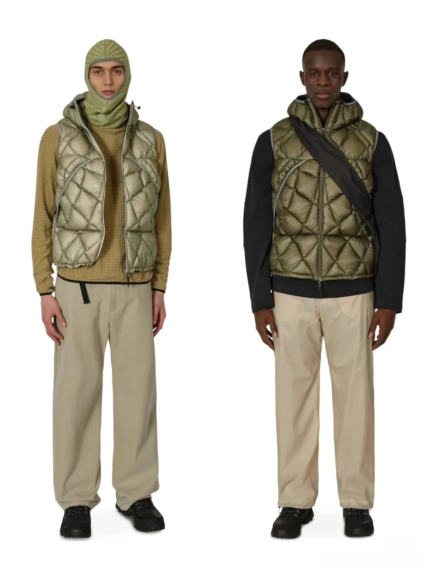 

Легкий пуховый жилет ROA HIKING: очень теплый, утепленный, молодежный, модный, повседневный, с капюшоном, на молнии, цветной