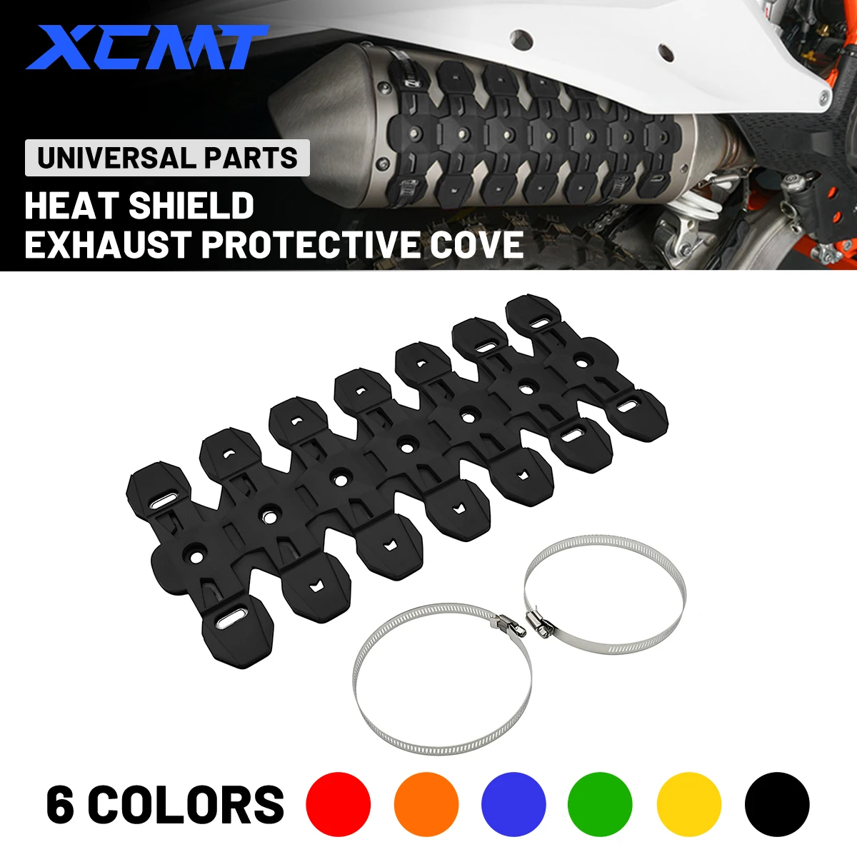 

Universal Motorcycle Silencer Round Moto Exhaust Muffler Protector Cover Exhaust Pipe Plug Set For KTM Yamaha Honda kawasaki