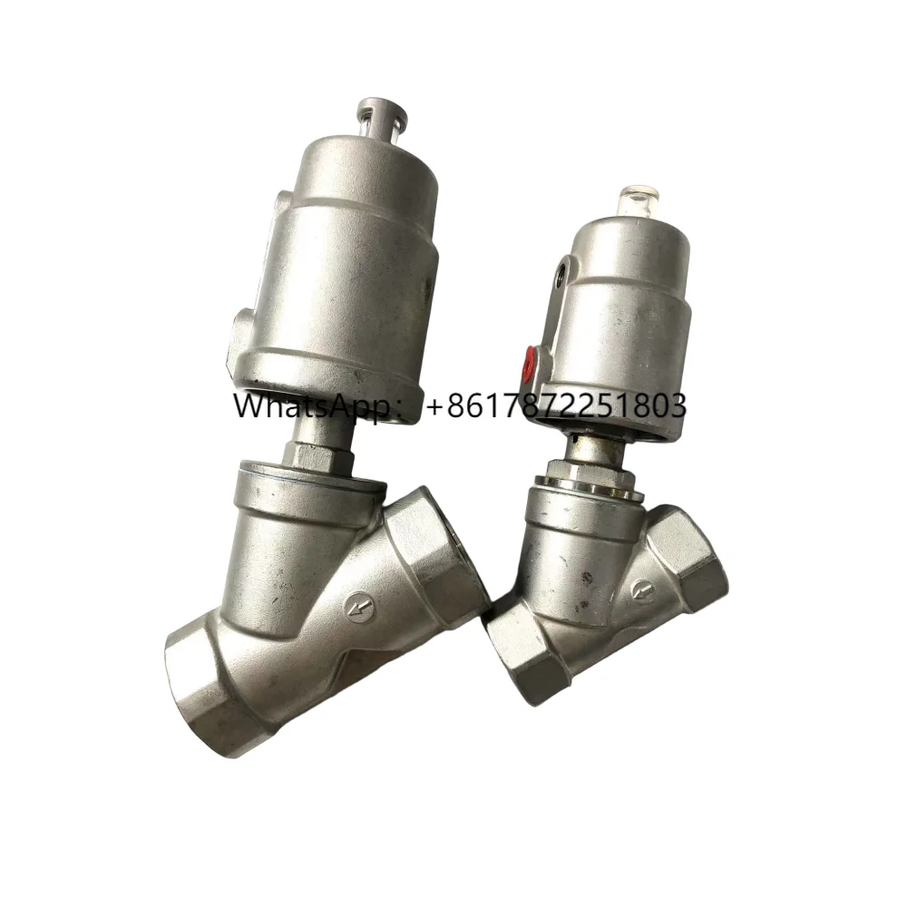 

Steam High-temperature Control Valve304 Stainless Steel Pneumatic Internal Thread Angle Seat Valve