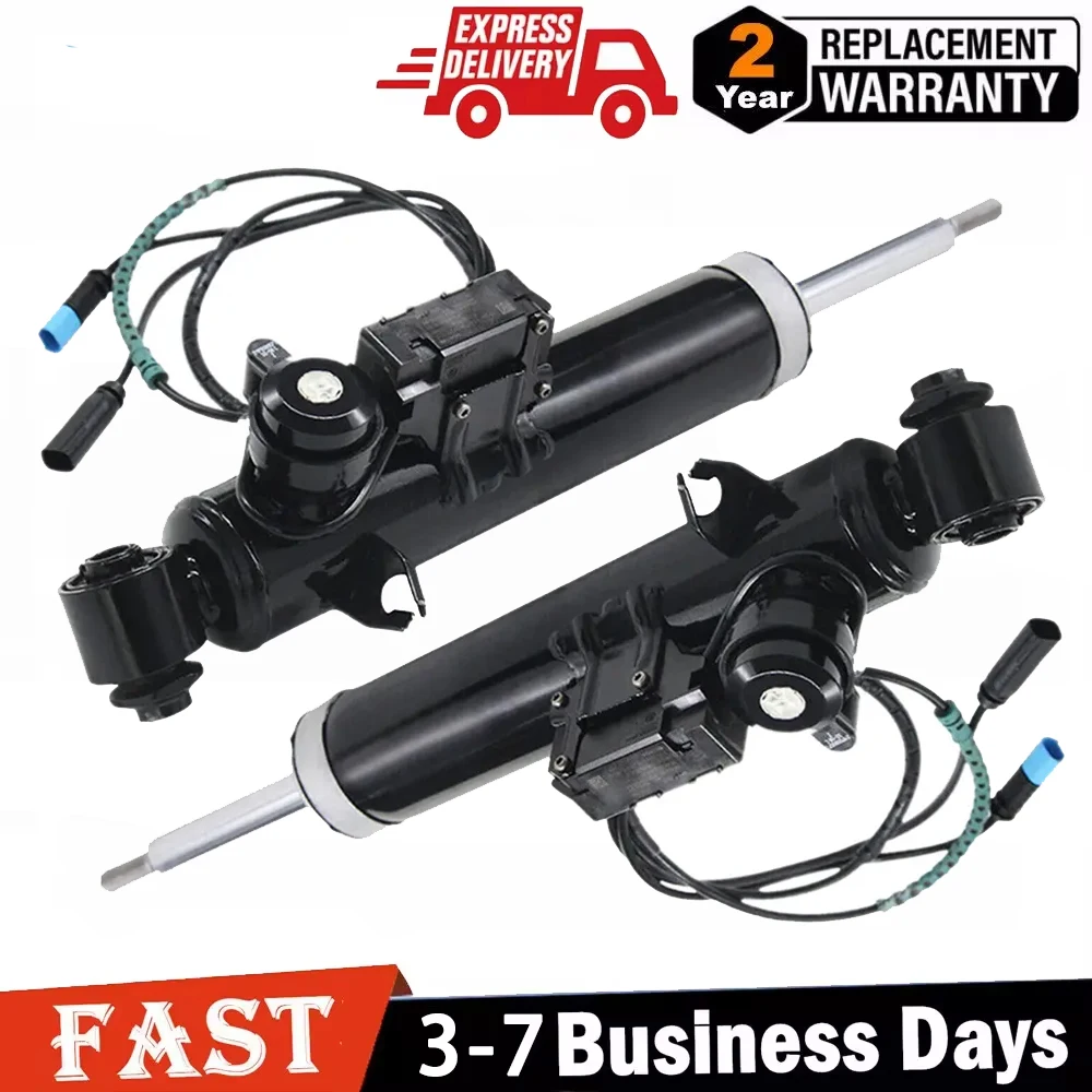 2X Rear Right Left Shock Absorbers Struts w/VDC For BMW X5 X6 E70 E71 2007-2014