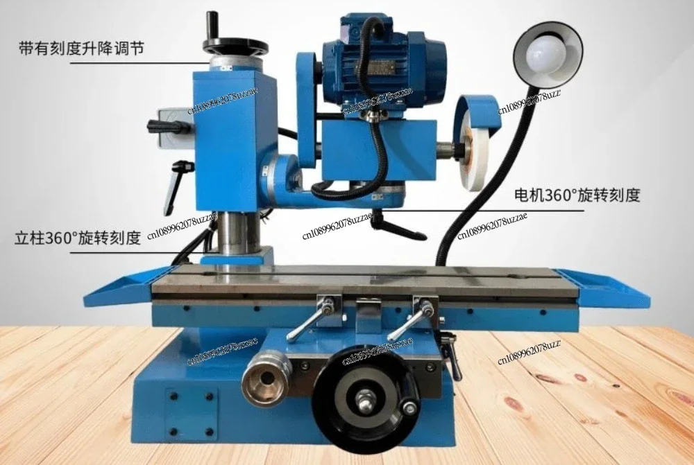 Multifunctional Tool Grinding Machine Mini Surface Grinder for Cutter Drill Bit Industrial Sharpening Work