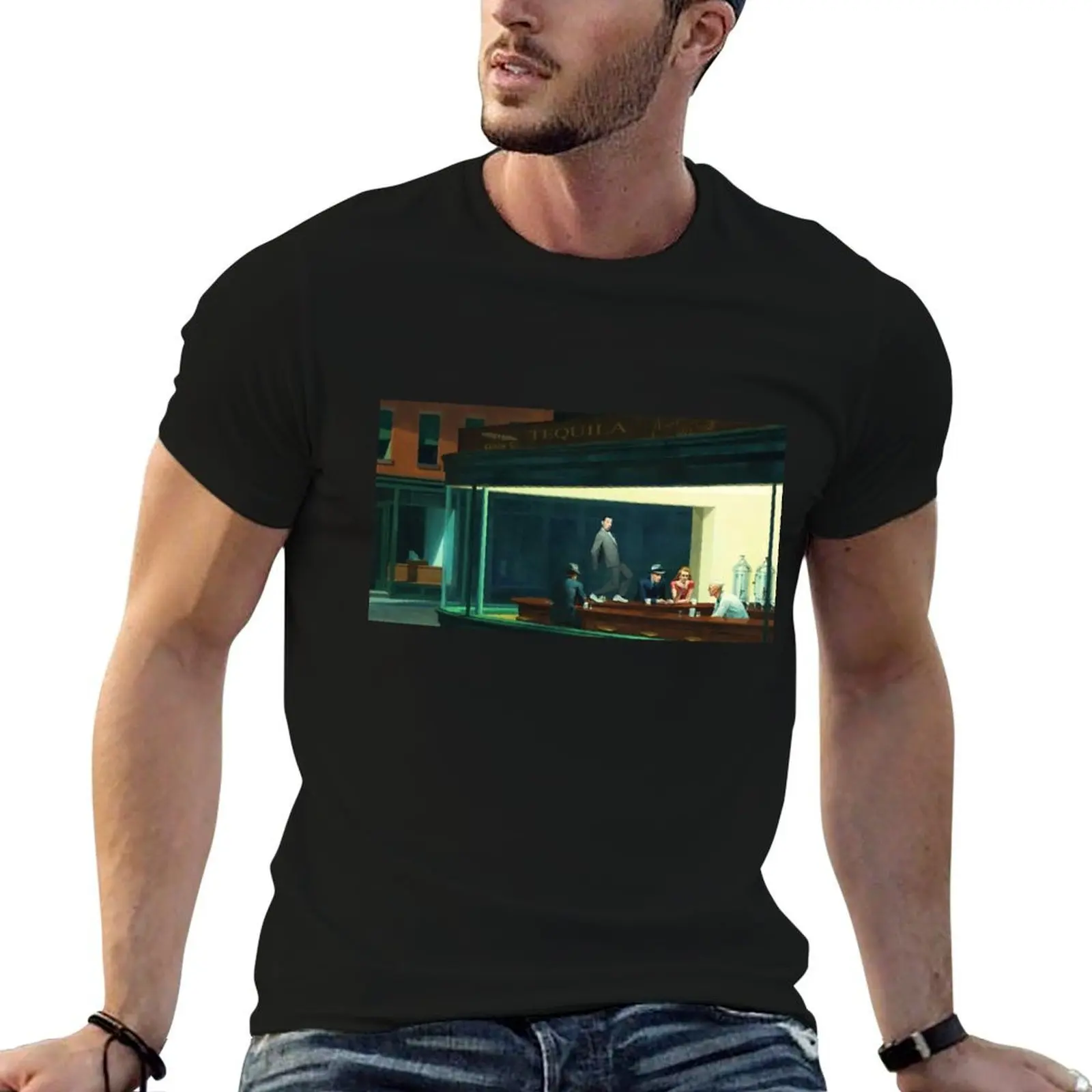 Pee Wee Nighthawks T-Shirt funny gifts graphics luxury clothes men