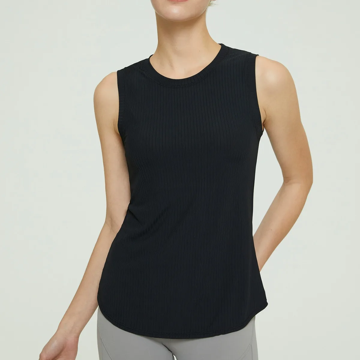Camicia da yoga Camicia da palestra da donna Camicie sportive ad asciugatura rapida Top da palestra posteriore Camicia fitness da donna Top sportivo senza maniche Gilet da yoga