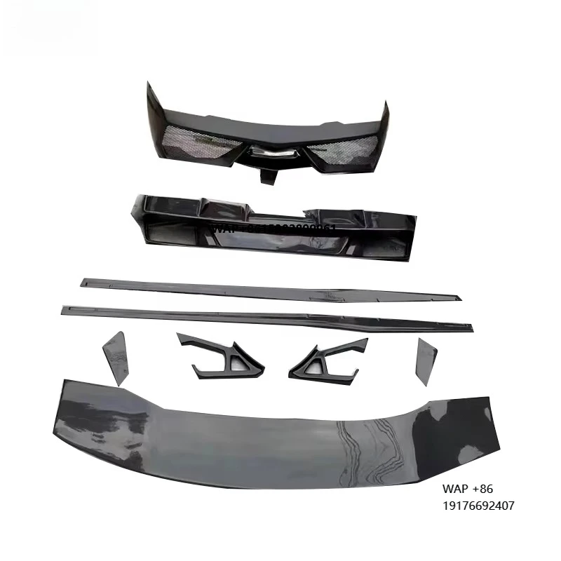 

High Quality Half Carbon Fiber Front Bumper Rear Diffuser Side Skirt Rear Wing For ’Lamborghini Gallardo Lp550 560 570