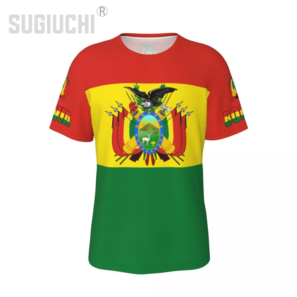 

Unisex Nation T-shirt Bolivia Flag Bolivian T-shirts For Men Women Soccer Football Fans Gifts Custom clothes tee