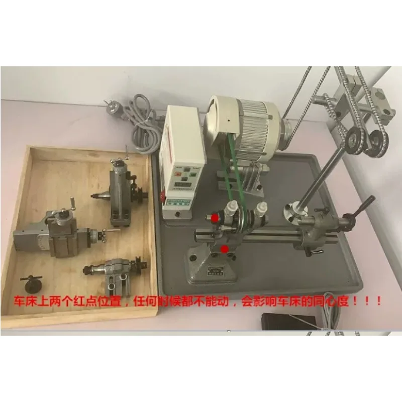 C6104 Watchmaker Precision Lathe Machine Full Set  220/380V Watch Lathe Precision Small Lathe for Watch Repair & Processing