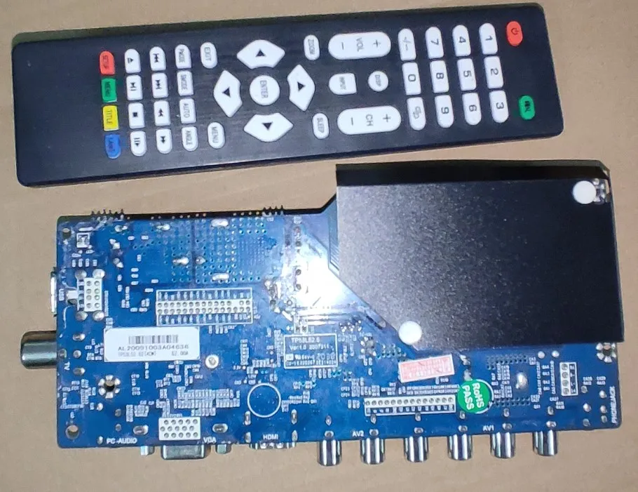 Darmowa dostawa! TP53L52.5 TP53L52.53 telewizor LED uniwersalny trzy W jednym płyta napędowa 40W 18-60v 600ma
