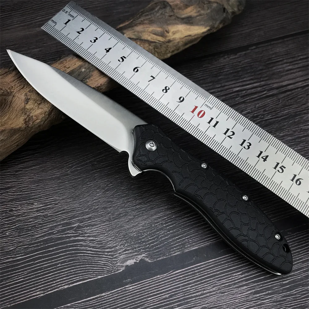 

8Cr13Mov Folding Knife 58HRC High Hardness Folding Knives Portable Props for Outdoor Multifunctional Camping and Hiking Work