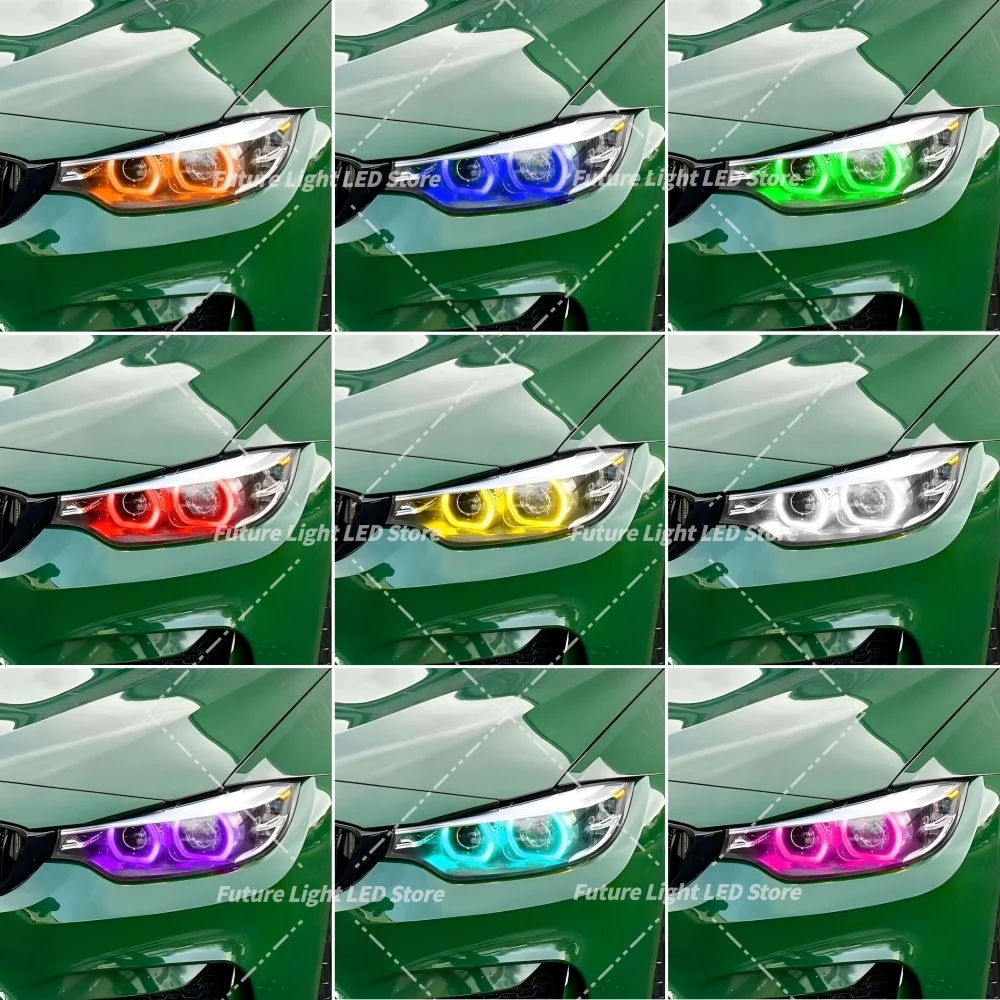 

Yellow Blue Red DRL Modules For 2018-2020 BMW M3 M4 F80 F82 F36 LCI 430i 440i Angel Eyes LED Daytime Running Lights Lightsource